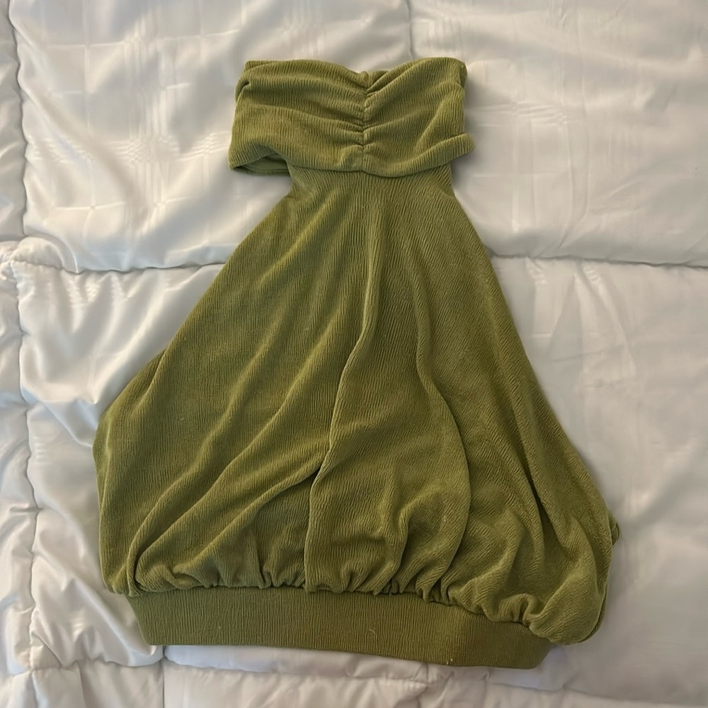 Nasty gal green halter